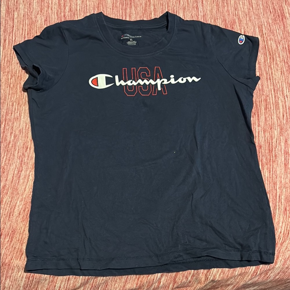 Champion Navy Blue T-Shirt